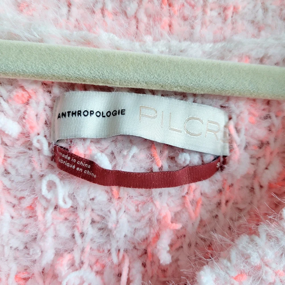 Anthropologie Pilcro Rubie Textured‎ Oversized Sweater